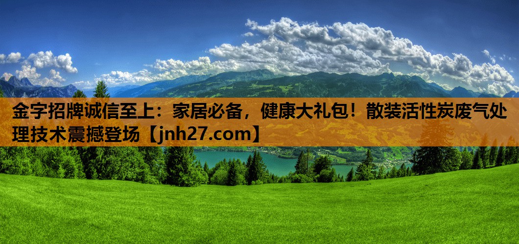 金字招牌诚信至上：家居必备，健康大礼包！散装活性炭废气处理技术震撼登场