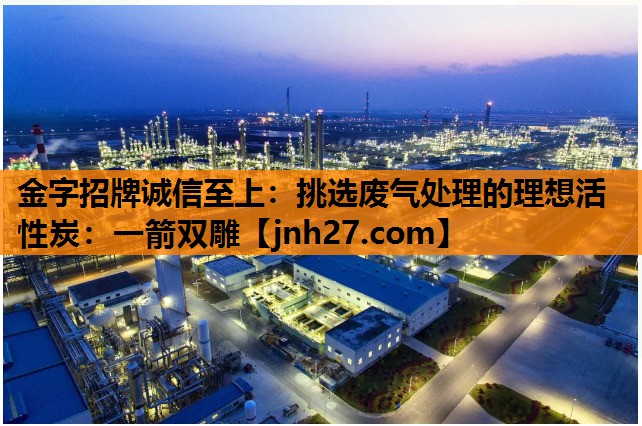 金字招牌诚信至上：挑选废气处理的理想活性炭：一箭双雕